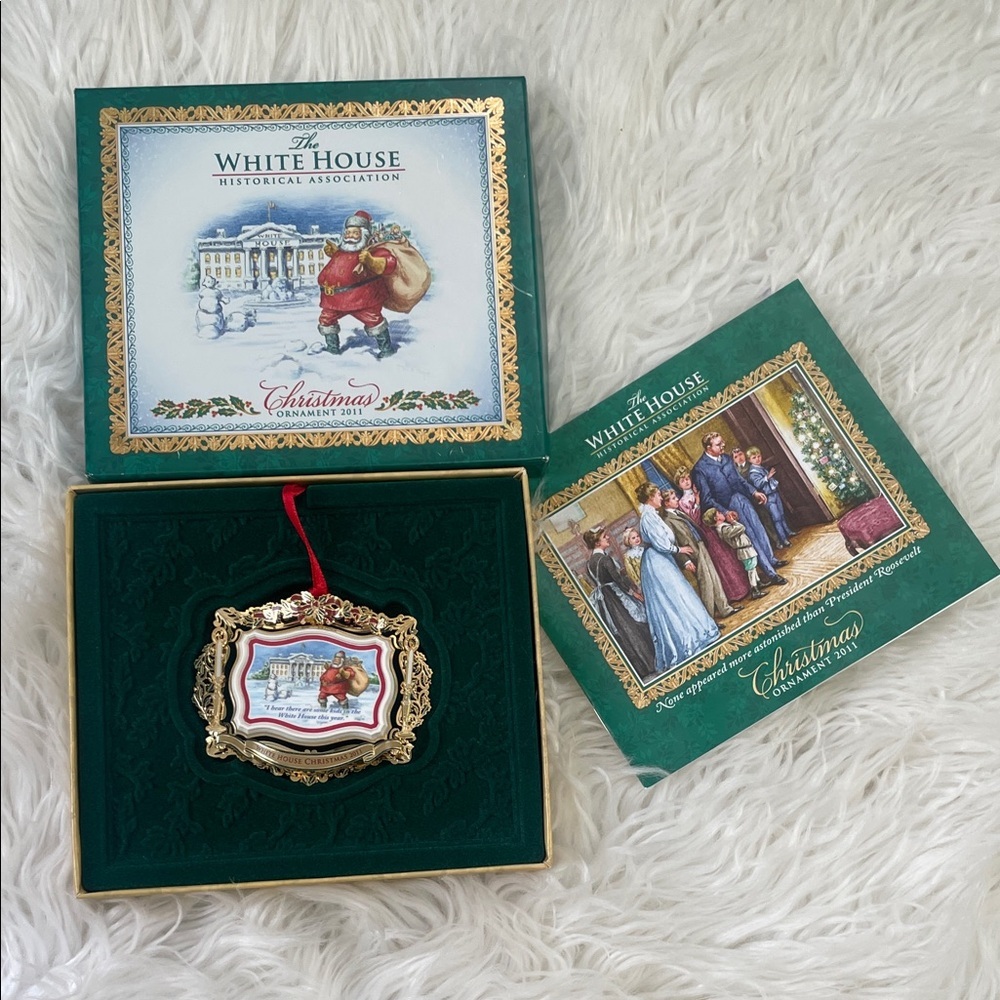 White House Christmas Ornament Historical Association Tree Ornament NEW 2011